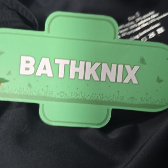 Bathknix NWT Black Period Swimwear Scoop Neck Pull On One Piece Swimsuit Size S - Picture 6 of 10